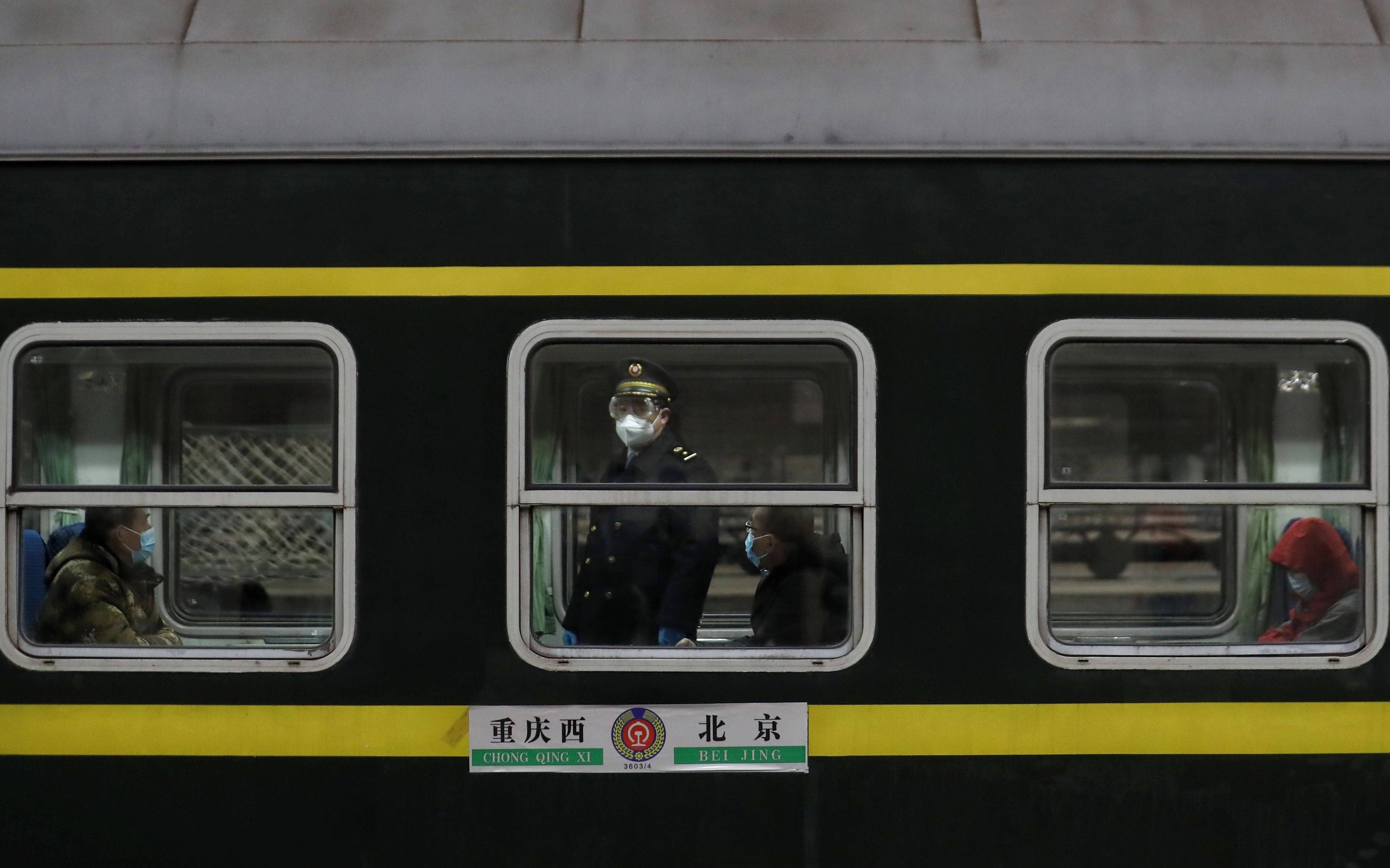 多图直击疫情下的北京春运首日