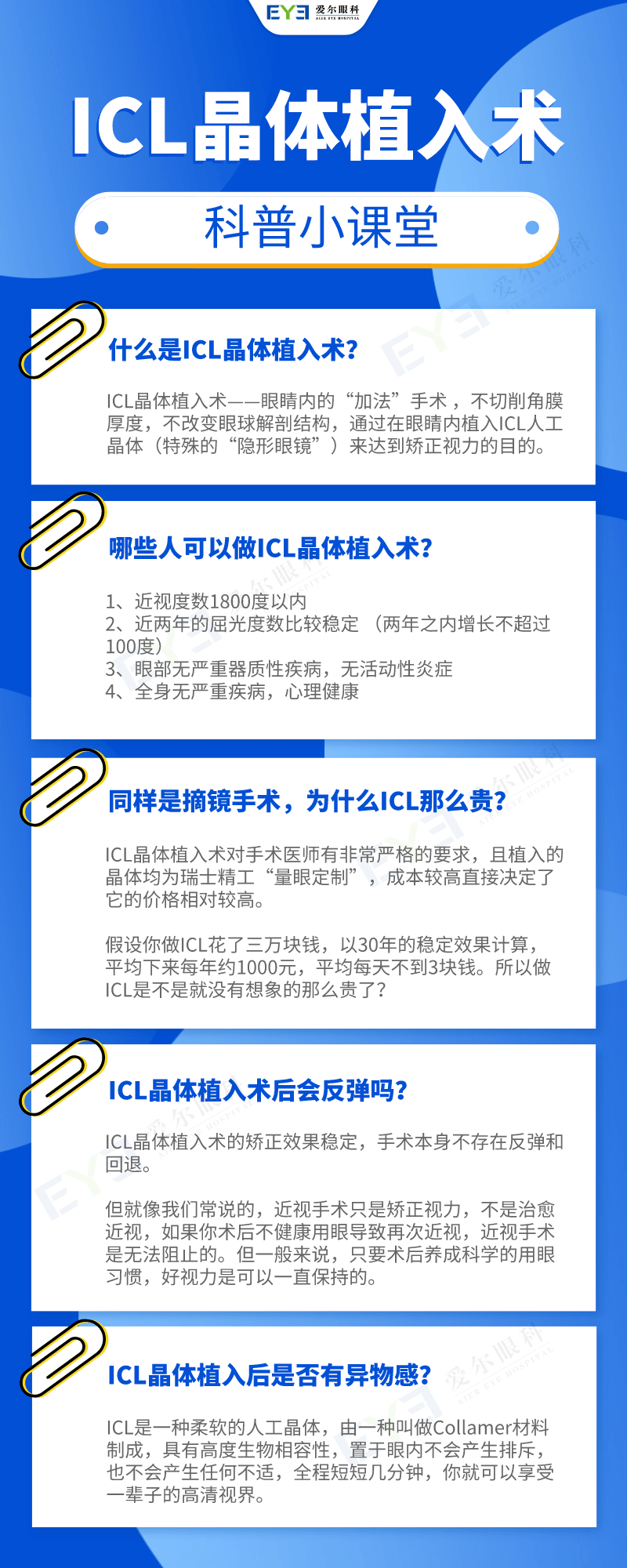 想做icl晶体植入手术 先了解这5个问题 屈光