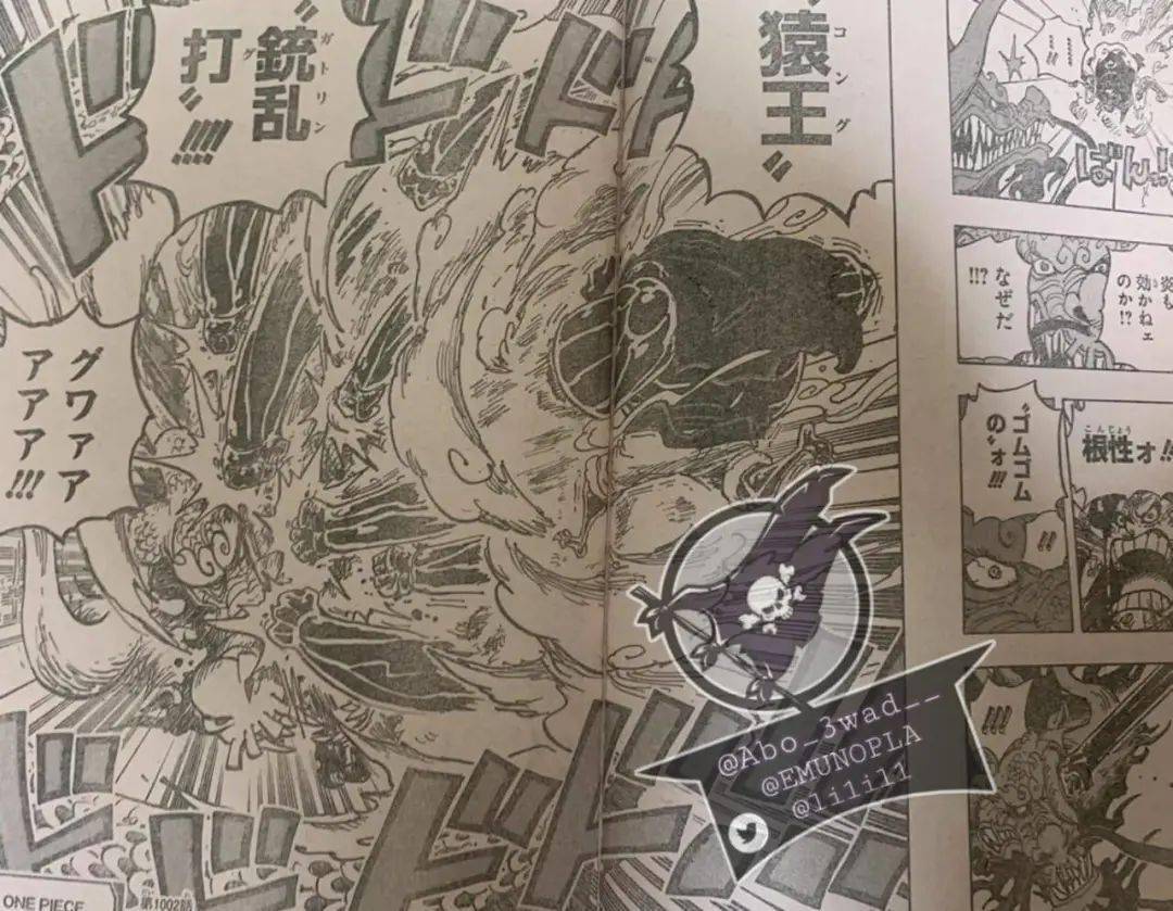 海賊王1002話全圖情報公佈 附臺詞翻譯 熱血沸騰 1314健康站