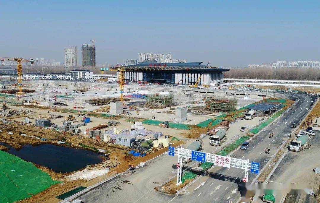 大气邳州高铁站即将开门迎客