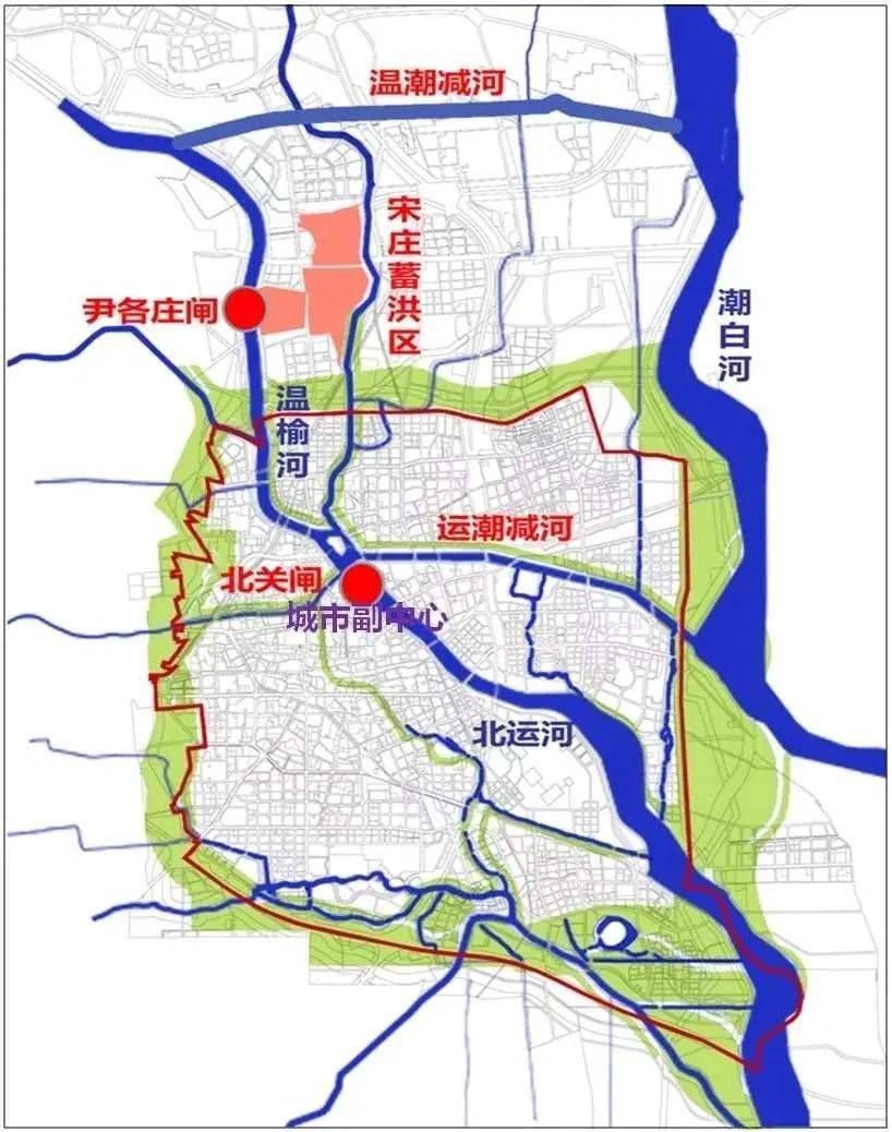 武清运河两侧设计规划图片