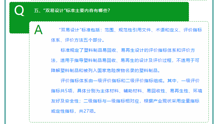 一文读懂 塑料制品易回收易再生设计评价 标准 金发科技