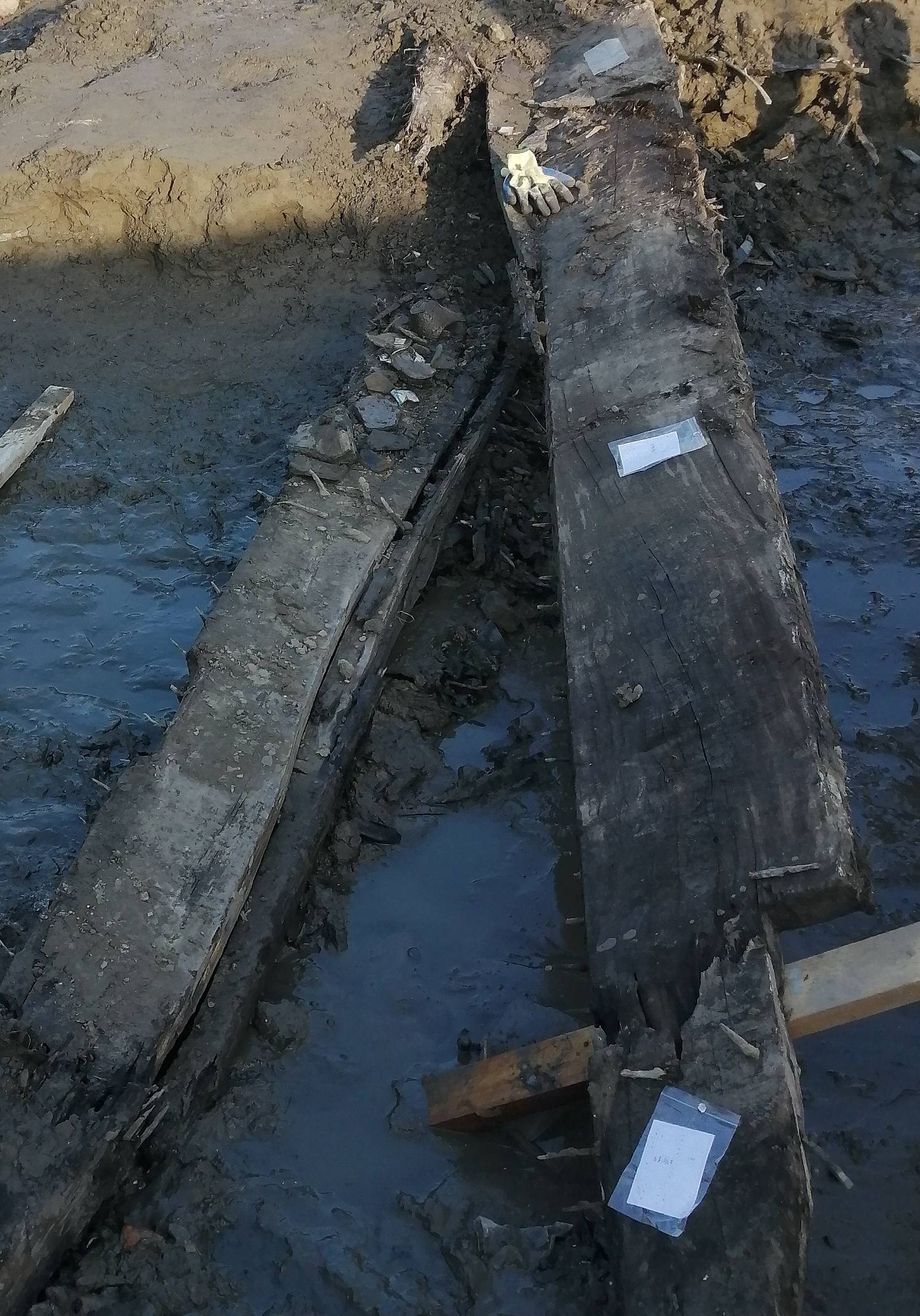 大运河河北泊头段发现明代沉船