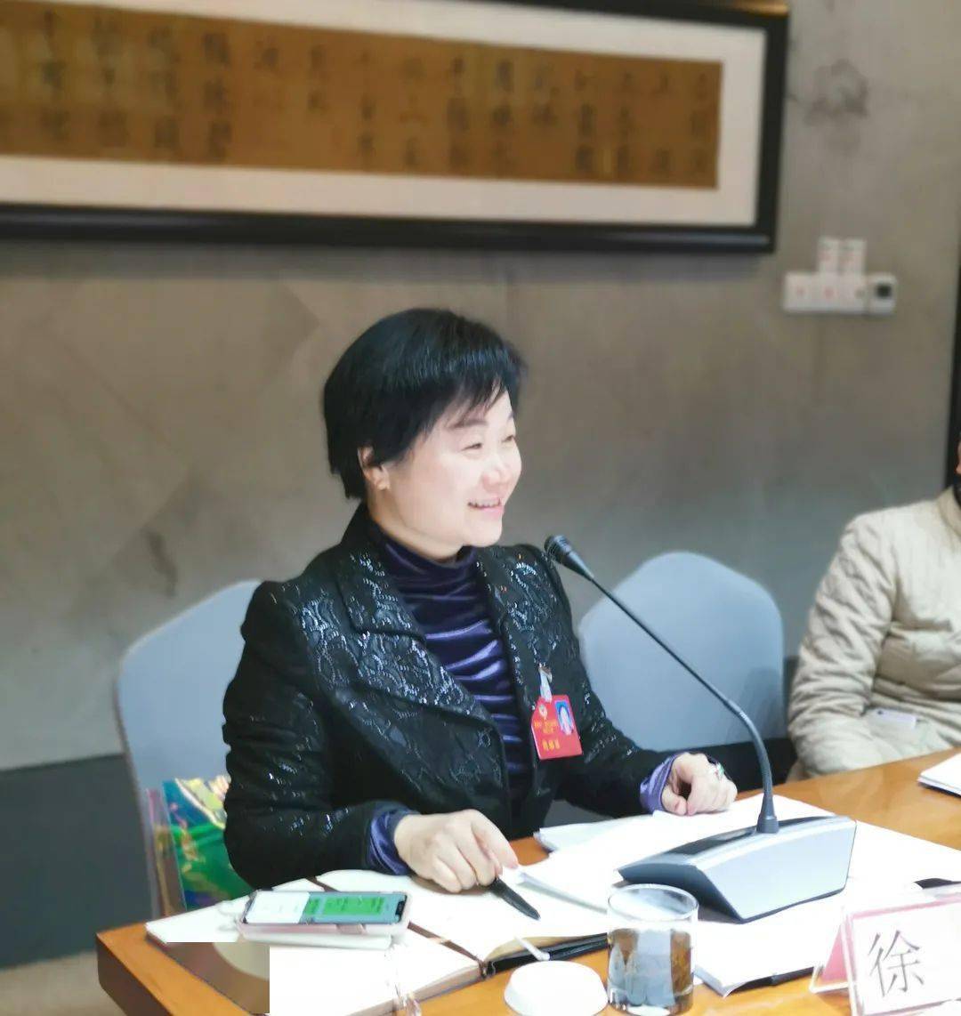 温暖智慧光荣浙商省政协委员市女企协副会长徐力积极建言献策