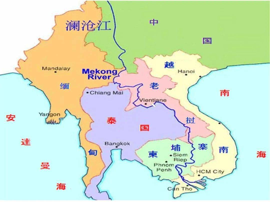 老挝地图简笔画图片