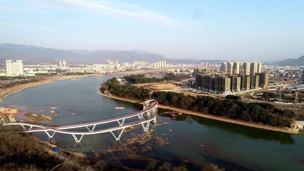 震撼视角天台始丰湖月桥夜色这么美