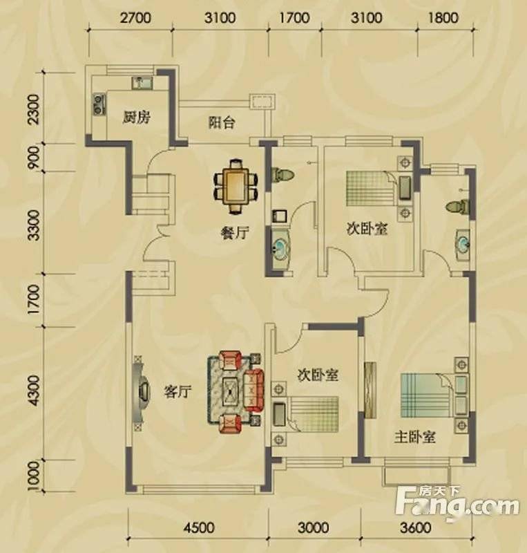 在售公寓,户型面积27-35平米,均价12000元/平米,非毛坯交付,在售住宅