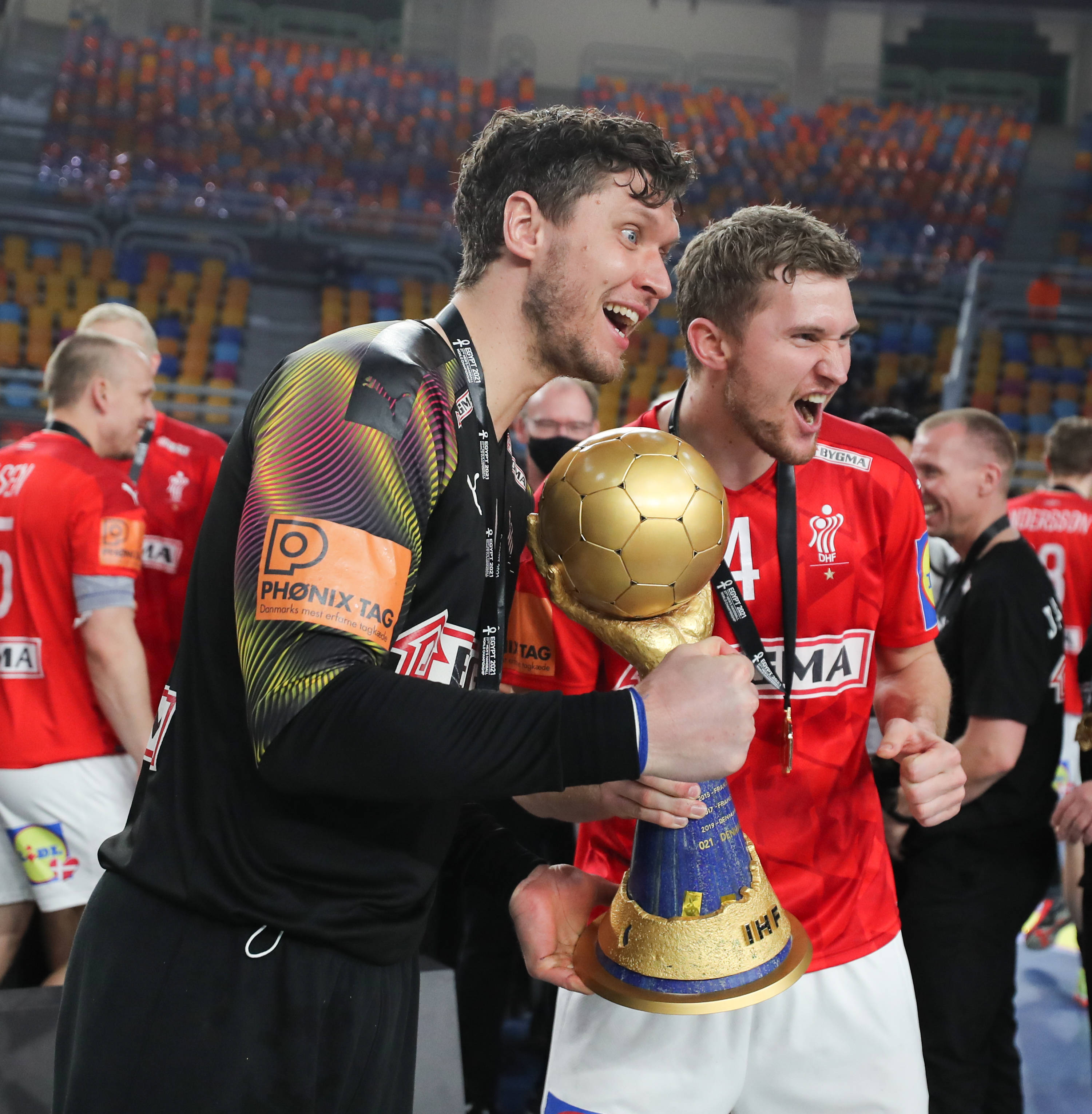 手球——男子世锦赛:丹麦夺冠