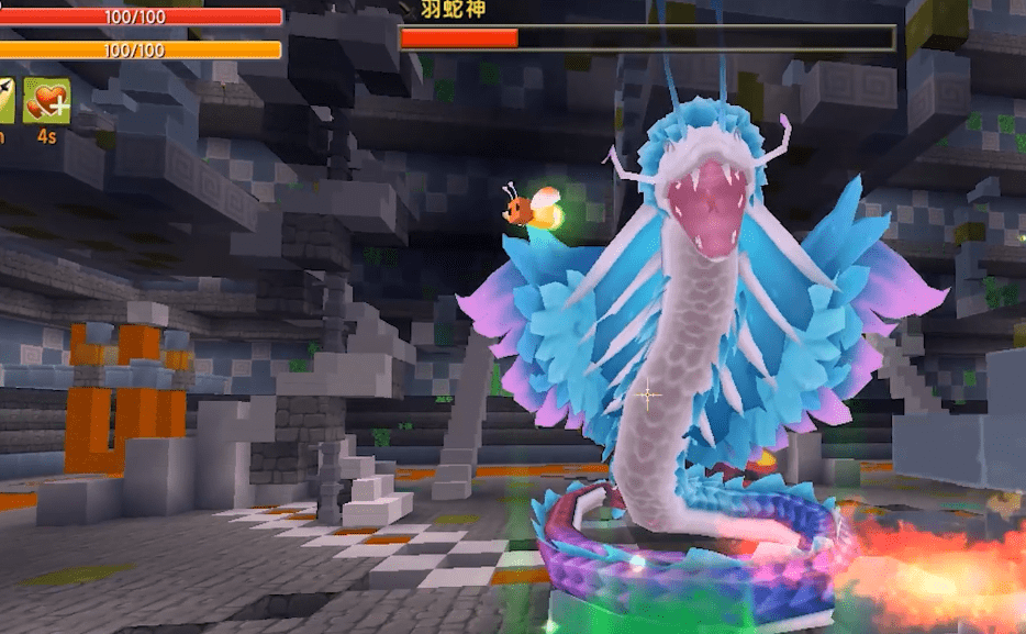 迷你世界玩家发现羽蛇神的最大弱点最强怪被打脸恐惊动官方