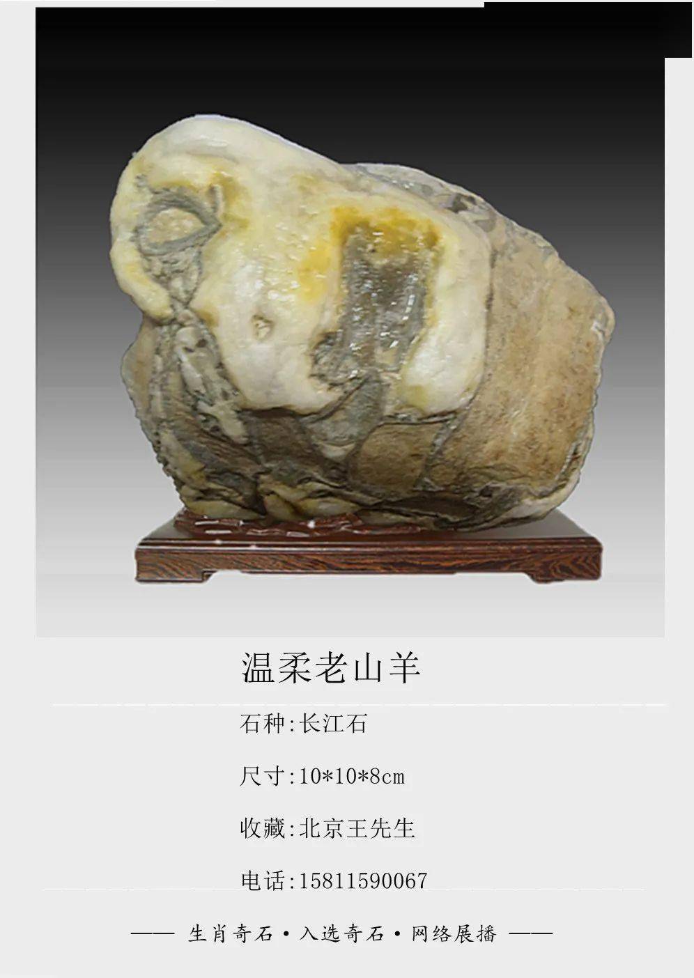 一方不低于200万的黄河奇石!