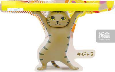 QUALIA 网红猫咪置笔架第四弹抬棺猫扭蛋一套5款盲盒_官方