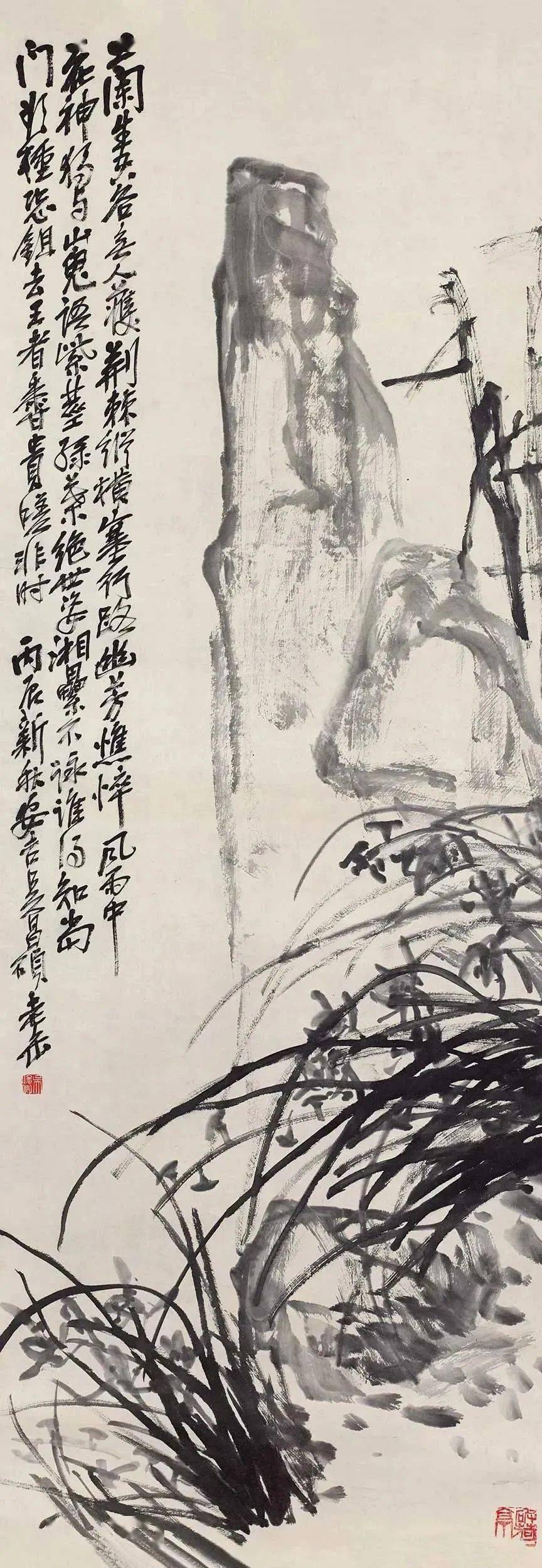 潘天寿 | 齐白石的画从吴昌硕来 