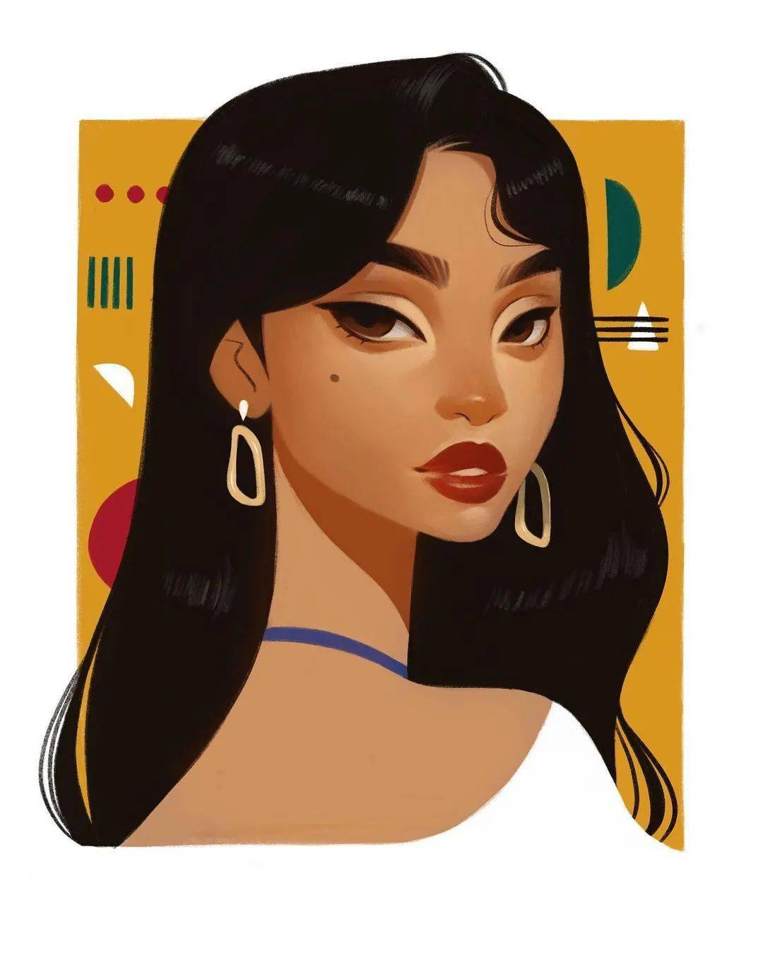 什么是高级脸看完这组插画你就懂了