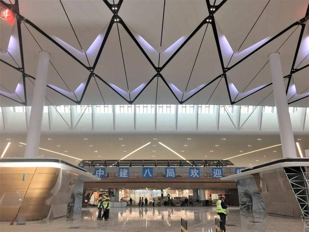 天府国际机场T1航站楼的秘密！并计划于2021年3月底竣工验收..._成都