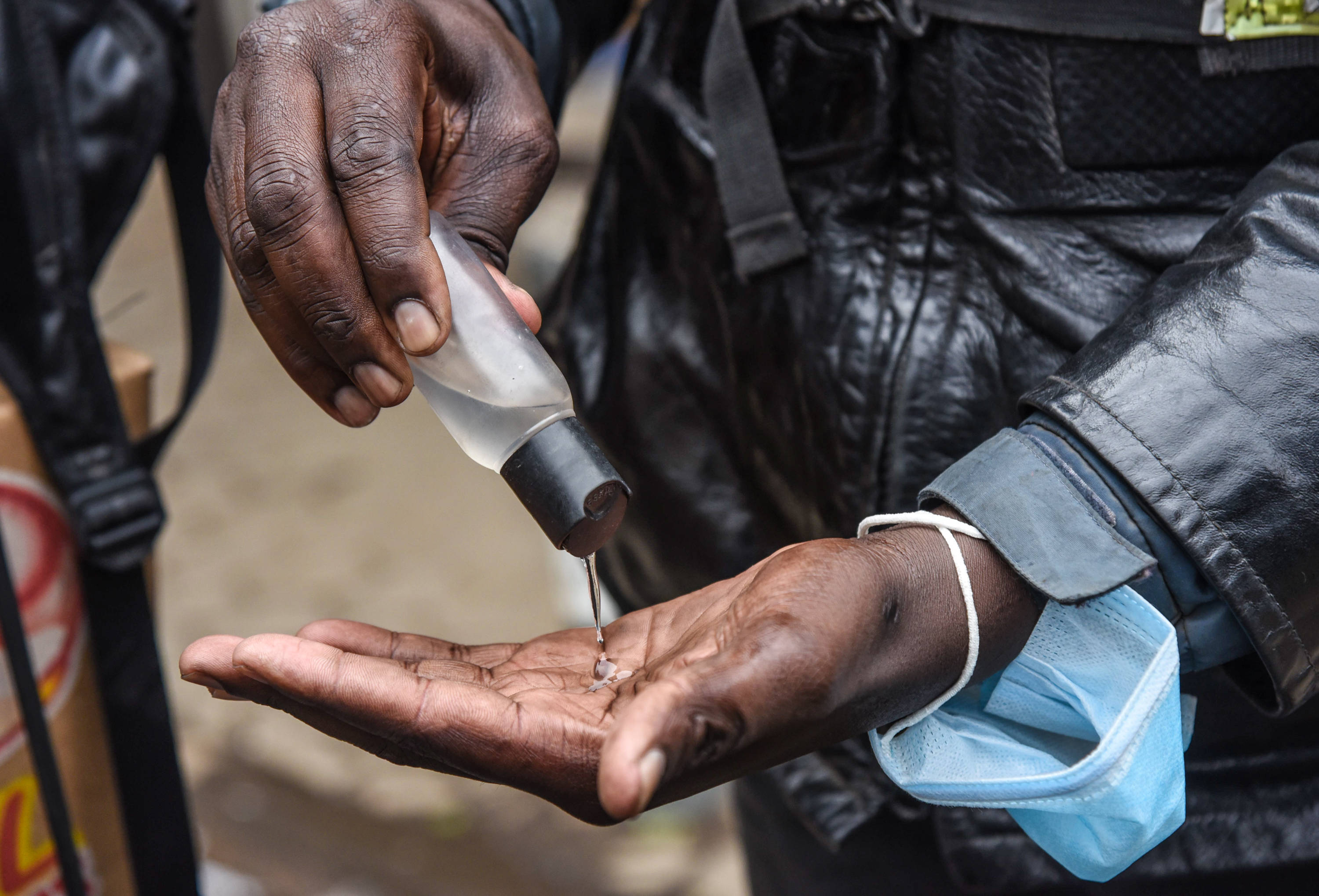 疫情下的肯尼亚快递骑手