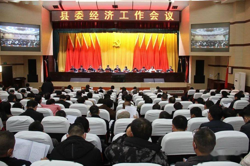 龙山县2021年县委经济工作会议召开