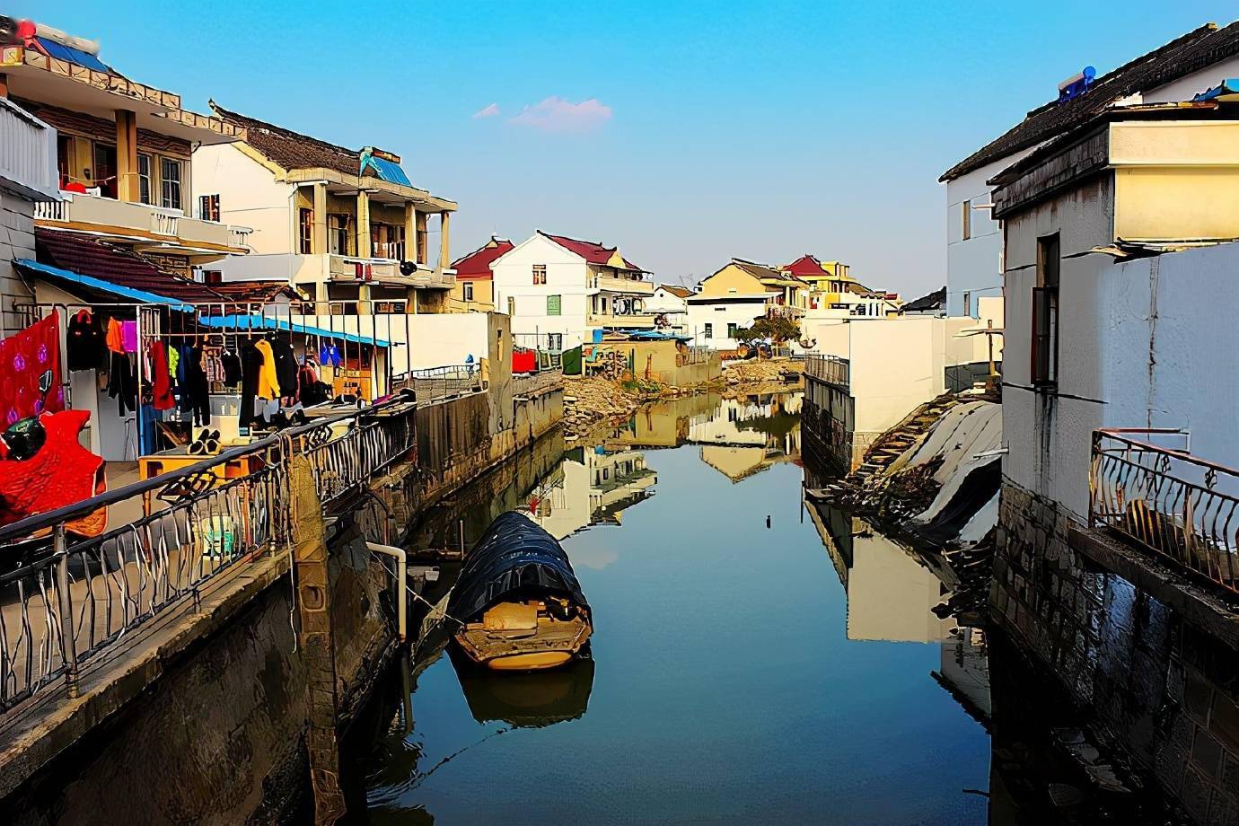 上海有个小村庄居然是青龙镇遗址村里还藏着新四军留下的标语