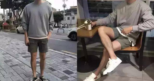 脸长怎么穿搭男生_男生穿搭