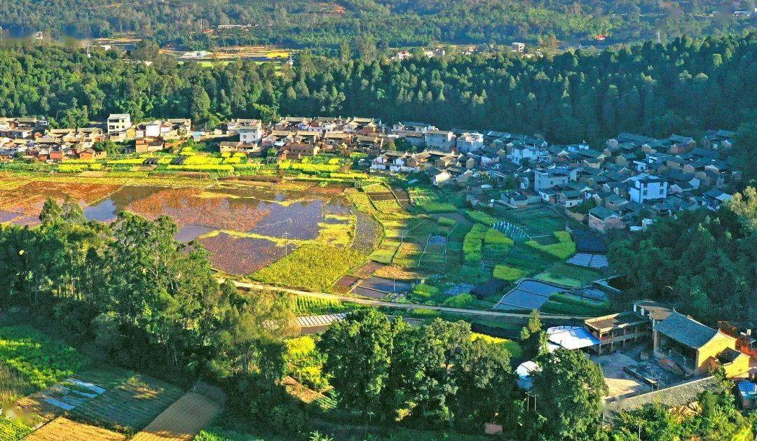 靠近寒末的防线,轻暖的春风吹过大半个中国的时候,地处滇南的石屏宝秀