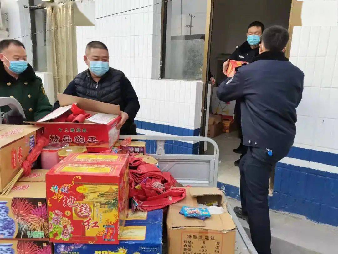 邢邑镇开展烟花爆竹禁售禁放排查工作