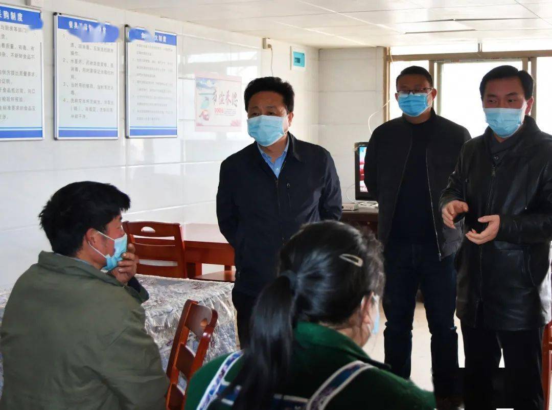 杨桦到猫场镇开展春节走访慰问活动