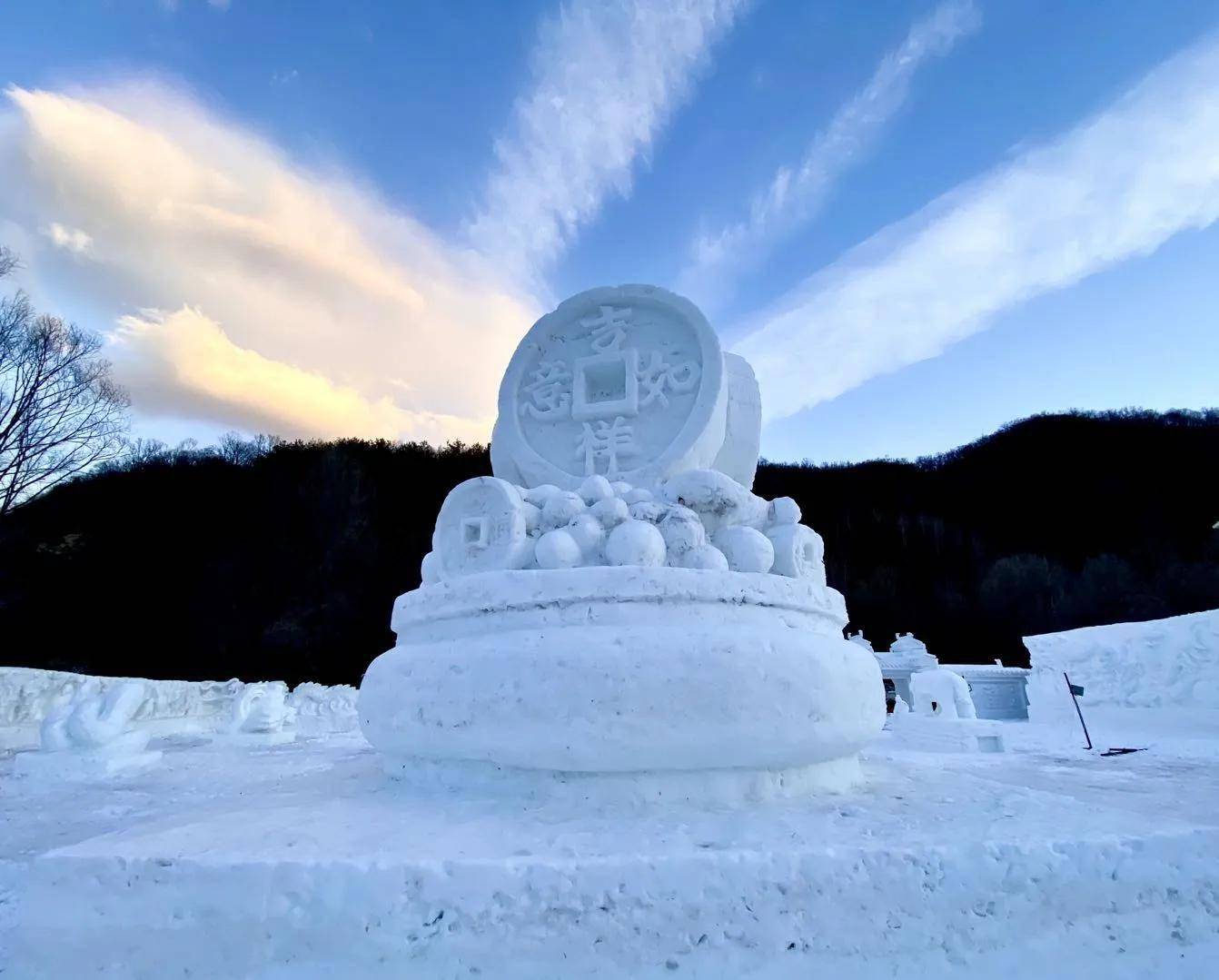 北京延庆玉渡山丨雪雕,雪乡,雪世界!_旅游
