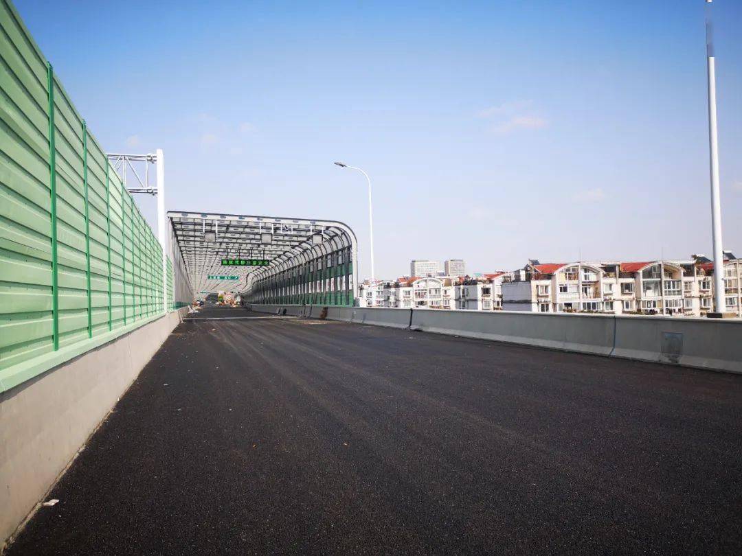 济阳路高架今天通车啦!卢浦大桥60浦江镇仅8分钟!一路没有红绿灯!