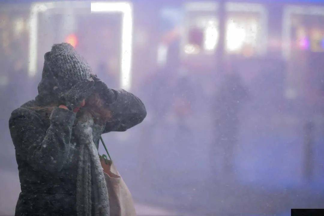 减少外出极地涡旋气流带来全美降温纽约进入严寒明天又下雪