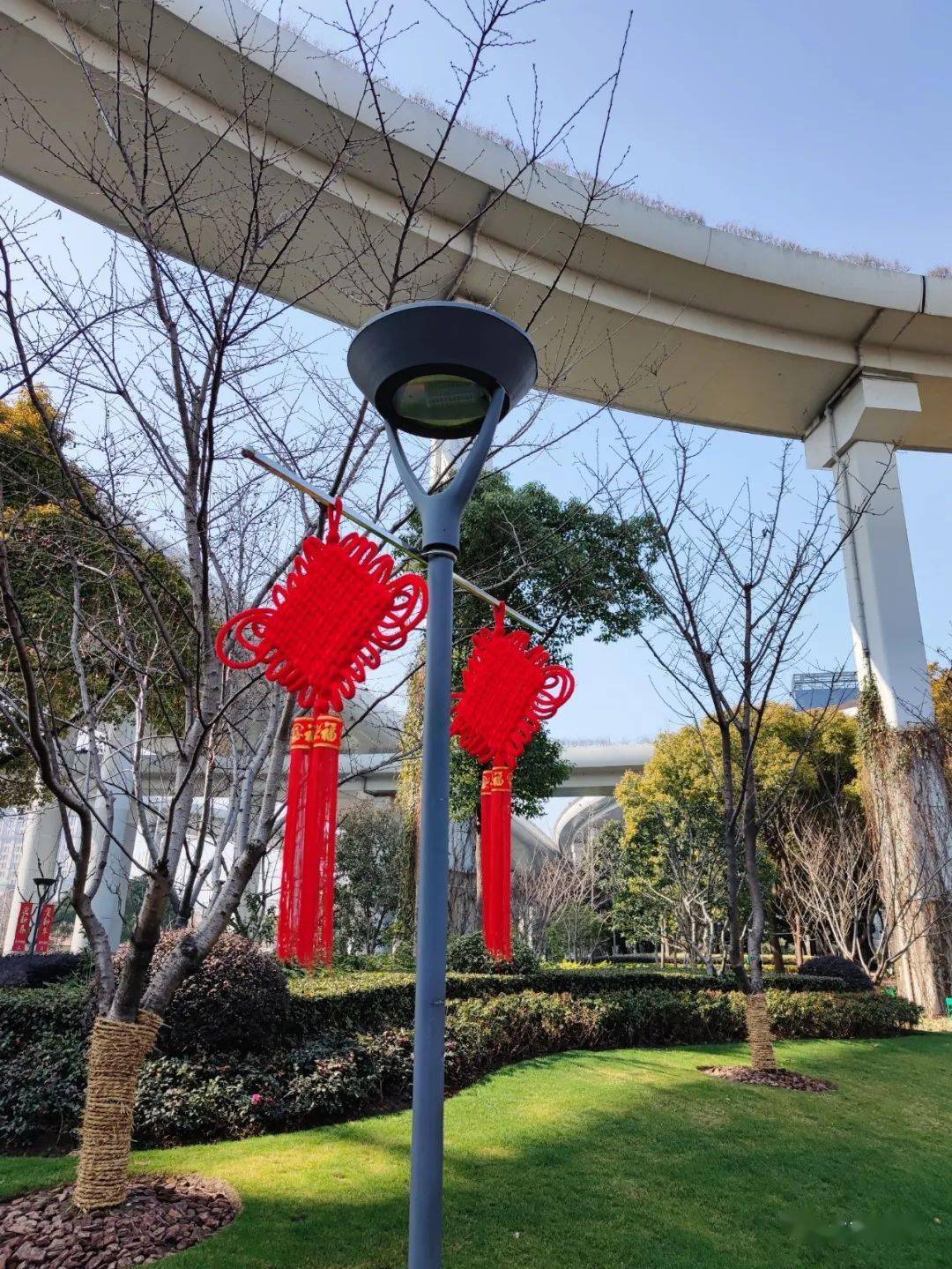 牛年新春小品比如闸北公园以全新的面貌迎接来游园旅客静安区各公园