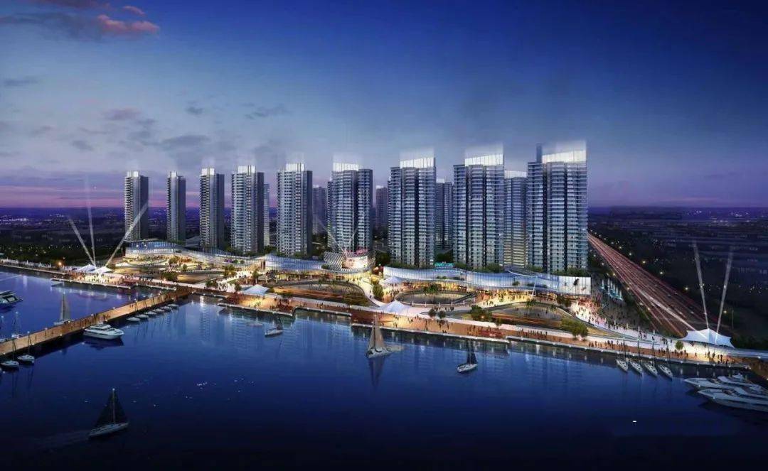 茂名飞鹏海岸城项目位于茂名市电白区海滨大道与向洋大道交汇处西南角