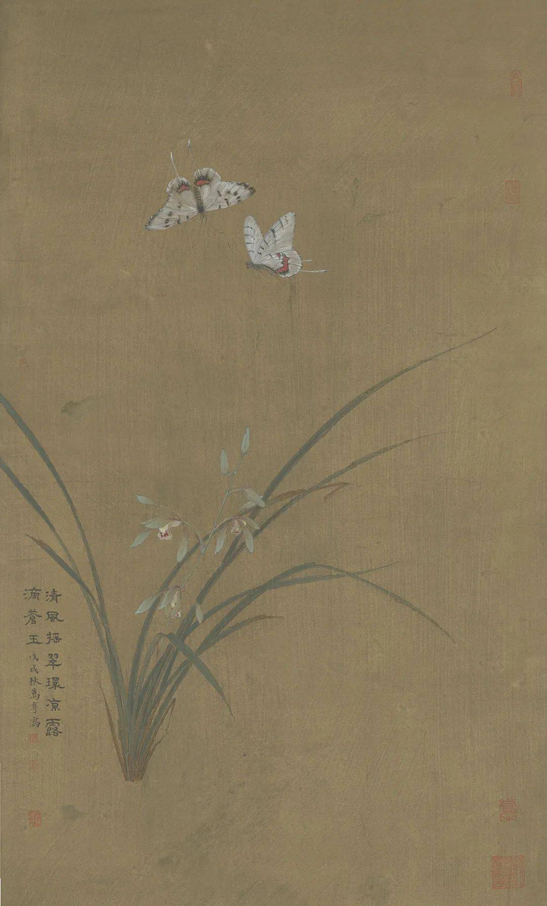 万亨浙江温州人,喜弄花草,又好鱼虫,借入画之名,怡情悦性.