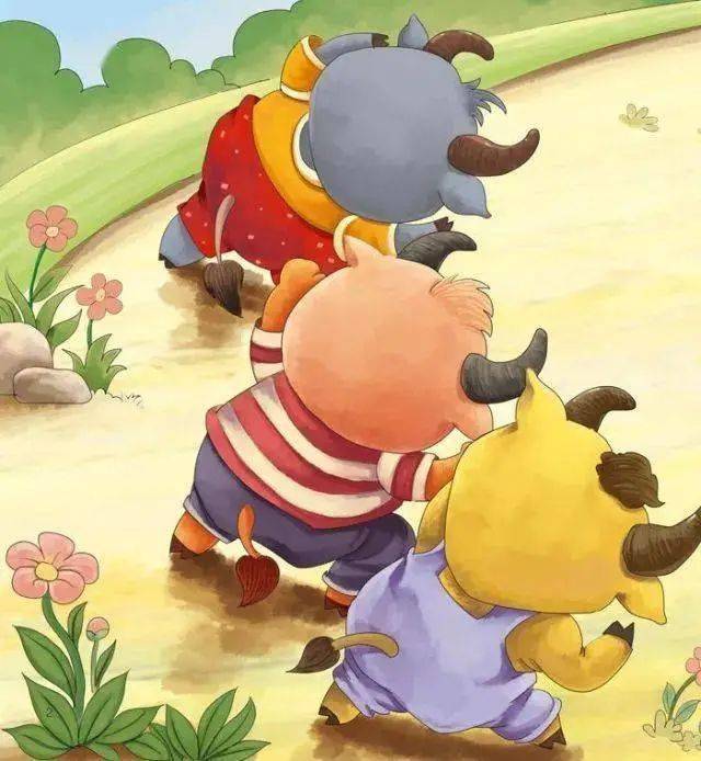 谷里云课堂三头小牛佳作欣赏