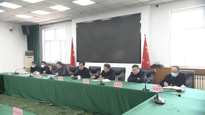 白沟新城党工委书记,管委会主任张剑,党工委领导李增良,孙宝山,王占伟