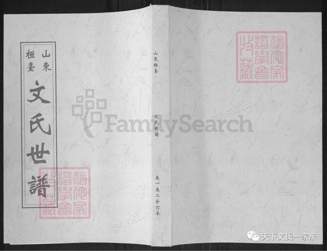 【文氏族谱】山东桓台文氏族谱——二〇〇八年版_七村