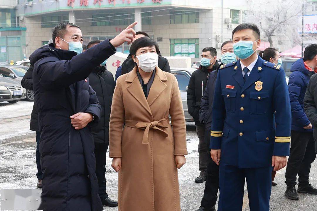 吉林市副市长盖东平到中心医院视察疫情防控及安全生产工作