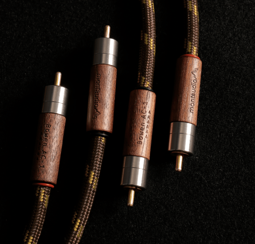 线材丨如大河流淌般的美感与力量，Montaudio BOWEN AC-1 RCA讯号线_品牌