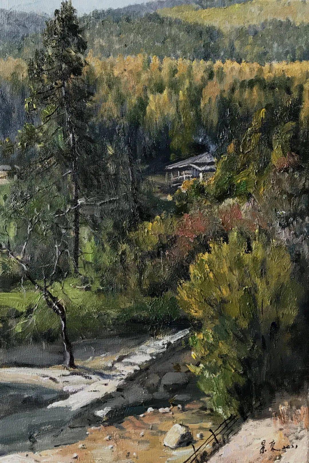 【翠屏湖畔】《厦门画家笔下的古田(三)》