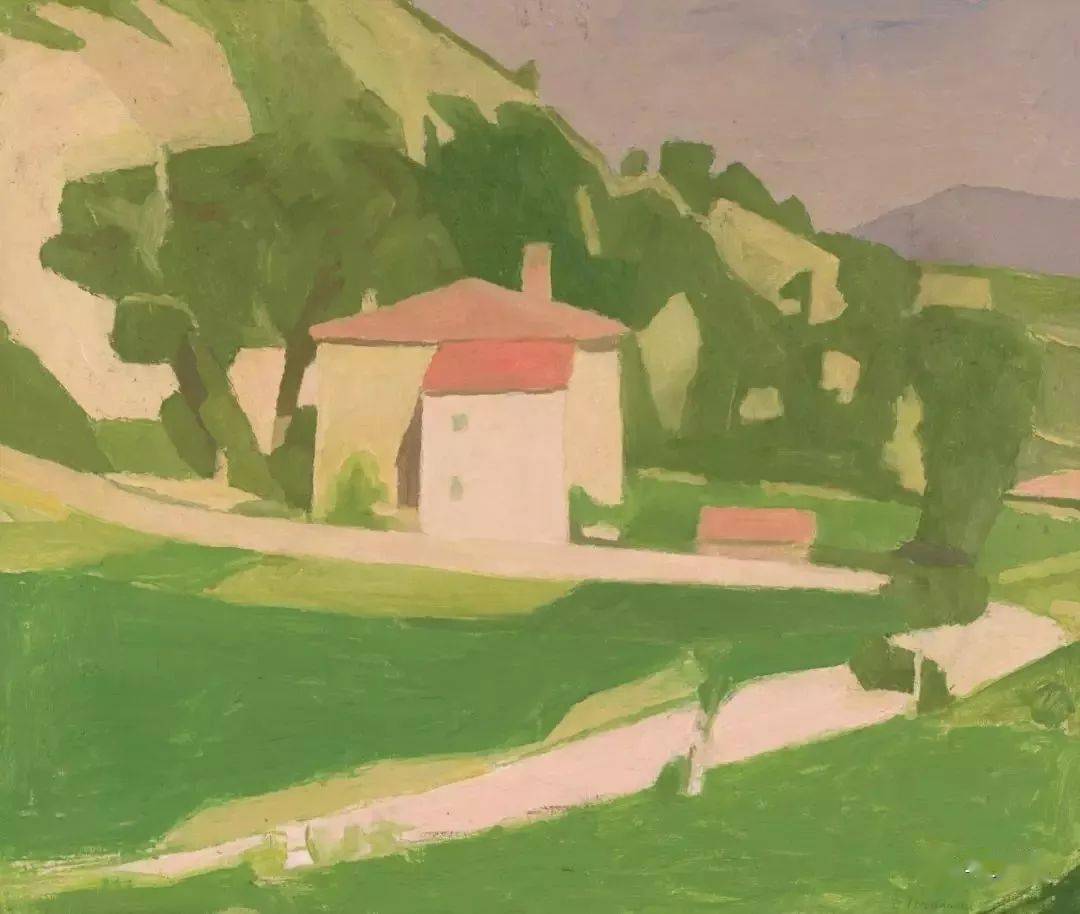 莫兰迪风景作品纯化的精神世界