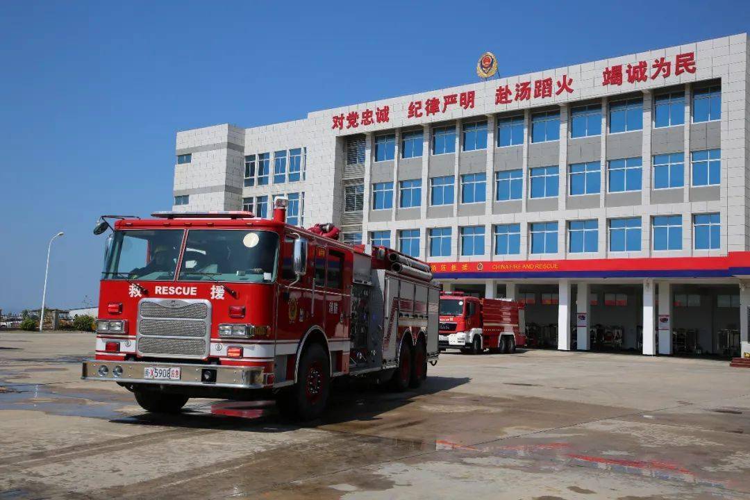 海風味的消防年記古雷岱仔消防站守護石油化工園區安全的海島消防衛士