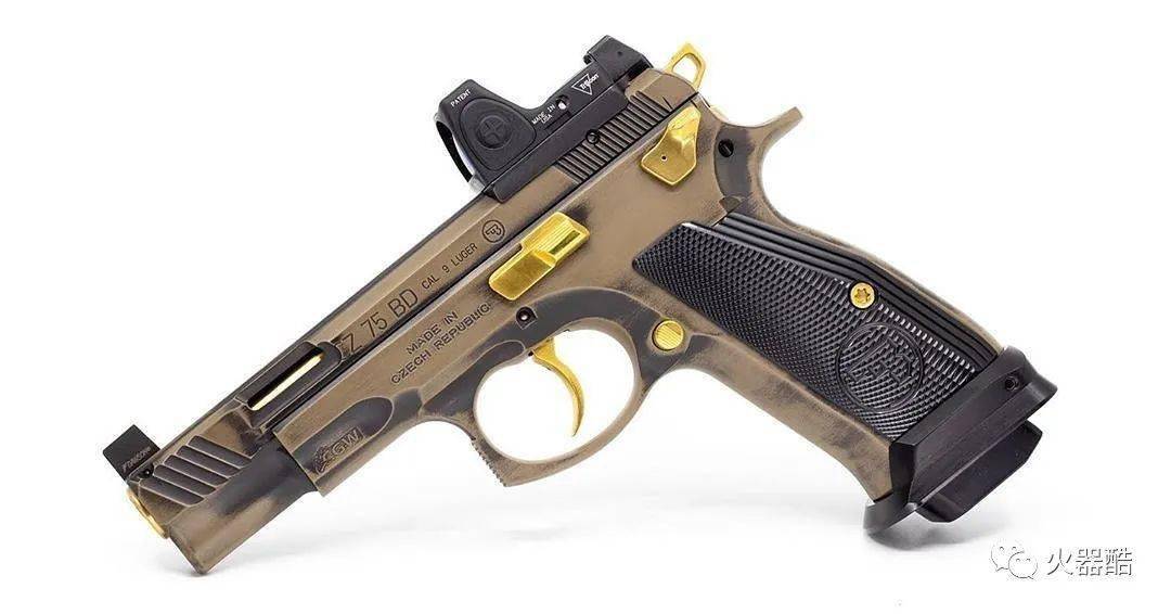 一枝独秀捷克cz家出的手枪美图欣赏