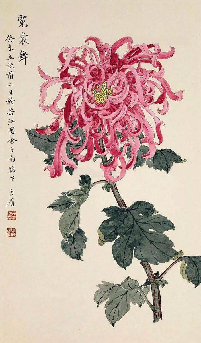 谢稚柳最漂亮的花鸟60副！