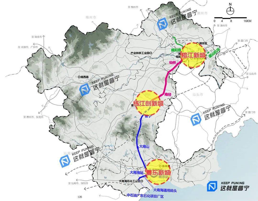 揭惠揭普铁路建设中揭阳人以后出行更方便了