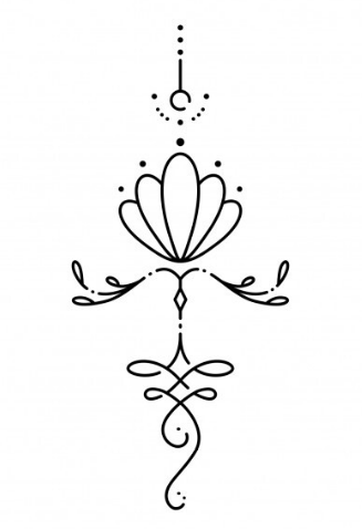 花纹素材:精美古风花纹素材,黑白线稿