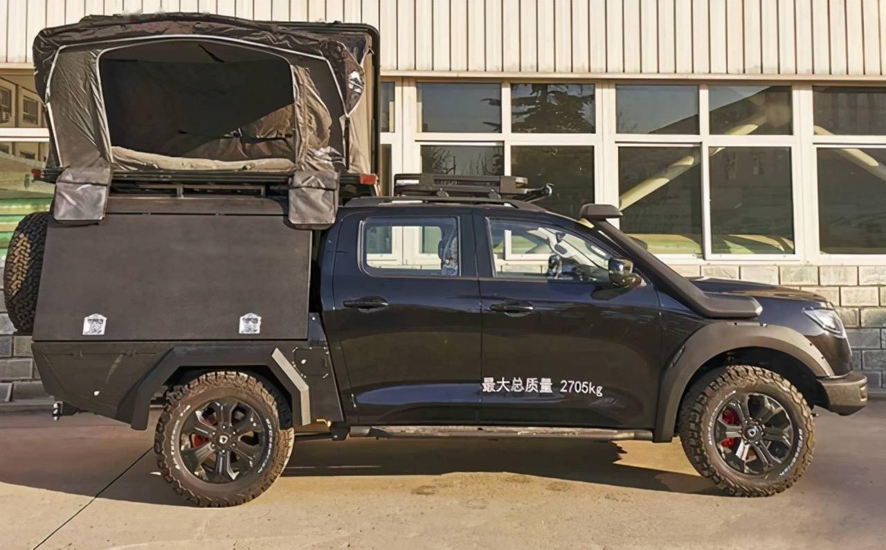 长城炮再次逆袭折叠帐篷四驱全新旅居造型真帅气