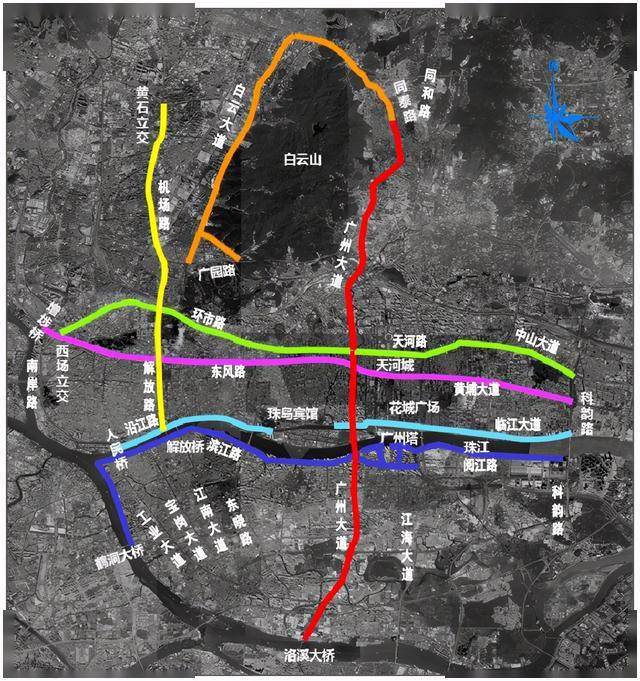 广州7条道路大动脉提升白云这些道路将上新