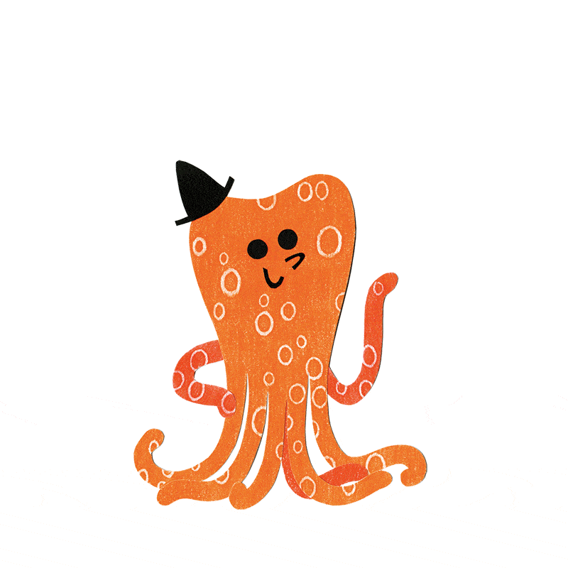 哈哈,跟着章鱼先生总没错!无论遇到什么难题,章鱼先生总是有办法,看