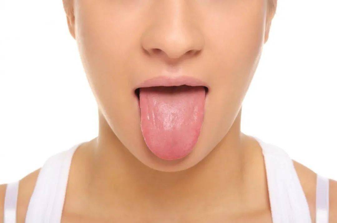 正常舌头的照片图片