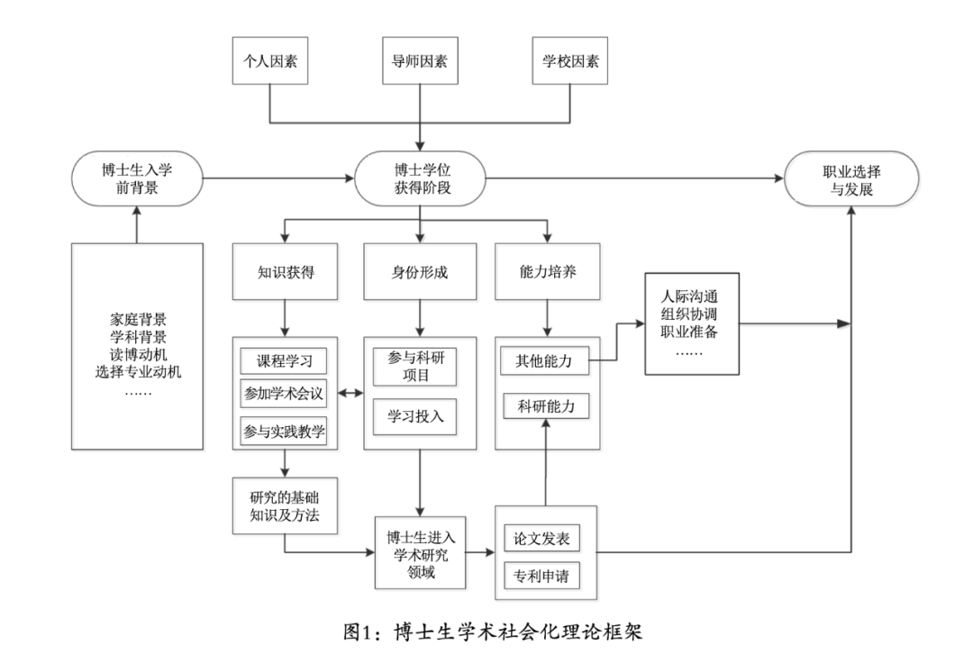 为未来高校教师准备博士生学术社会化过程探究