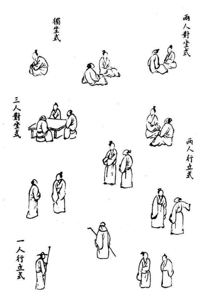 收藏|山水画点景人物诸式(100例)