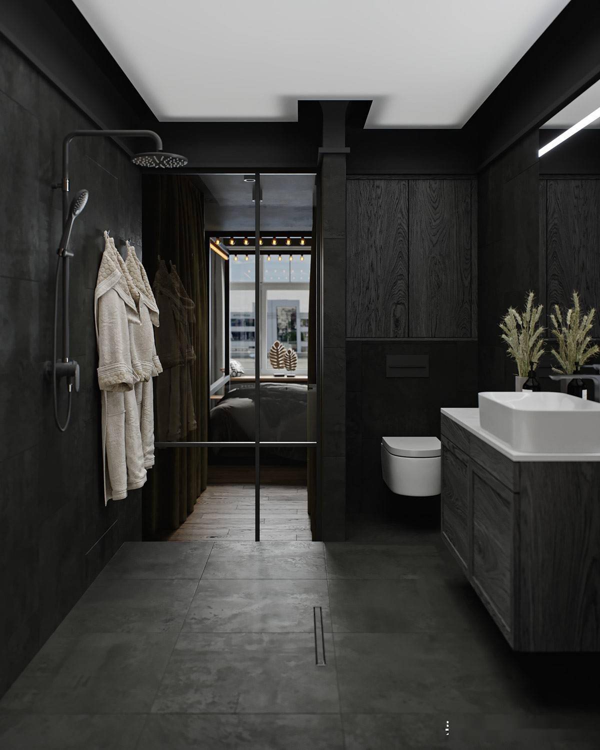 位于俄罗斯的工业风住宅充满活力的家居装饰